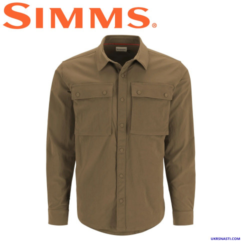 Рубашка Simms Lodge Work Shirt Driftwood